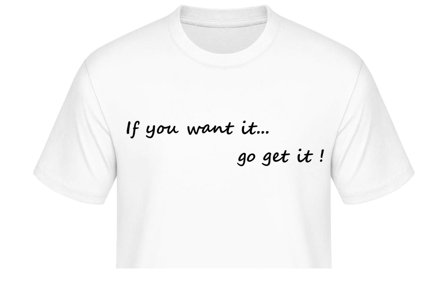 T-shirt manches courte "go get it"