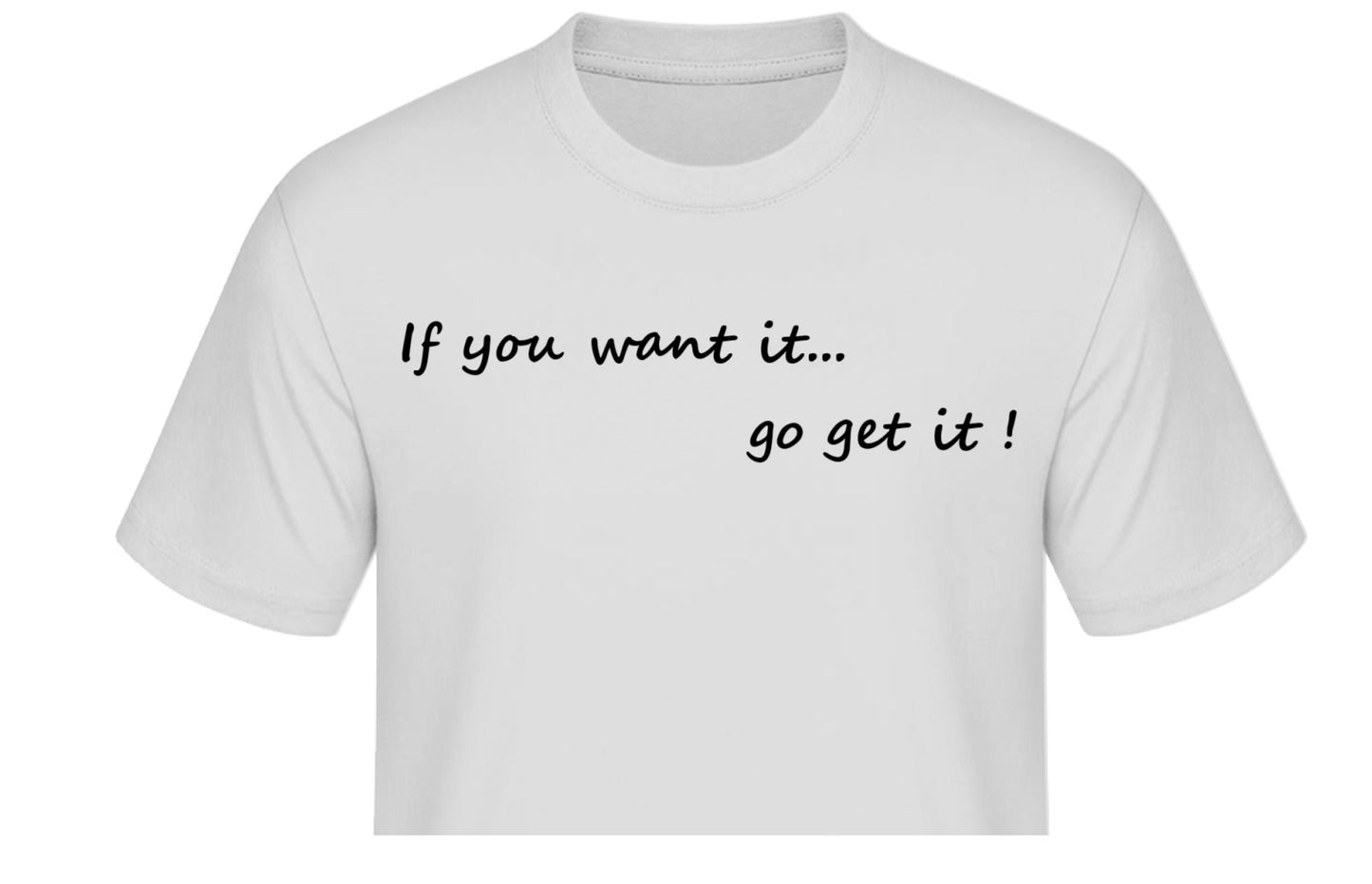 T-shirt manches courte "go get it"