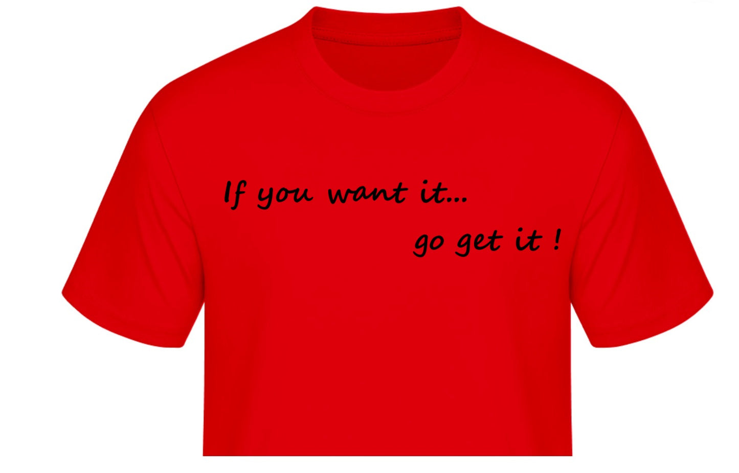 T-shirt manches courte "go get it"